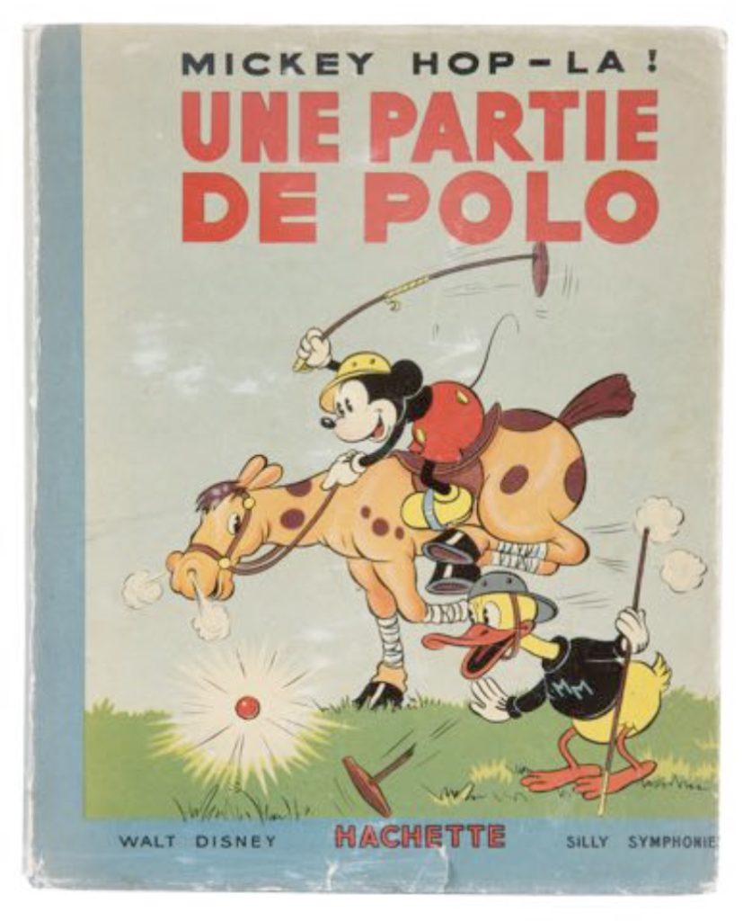 Walt Disney polo comic