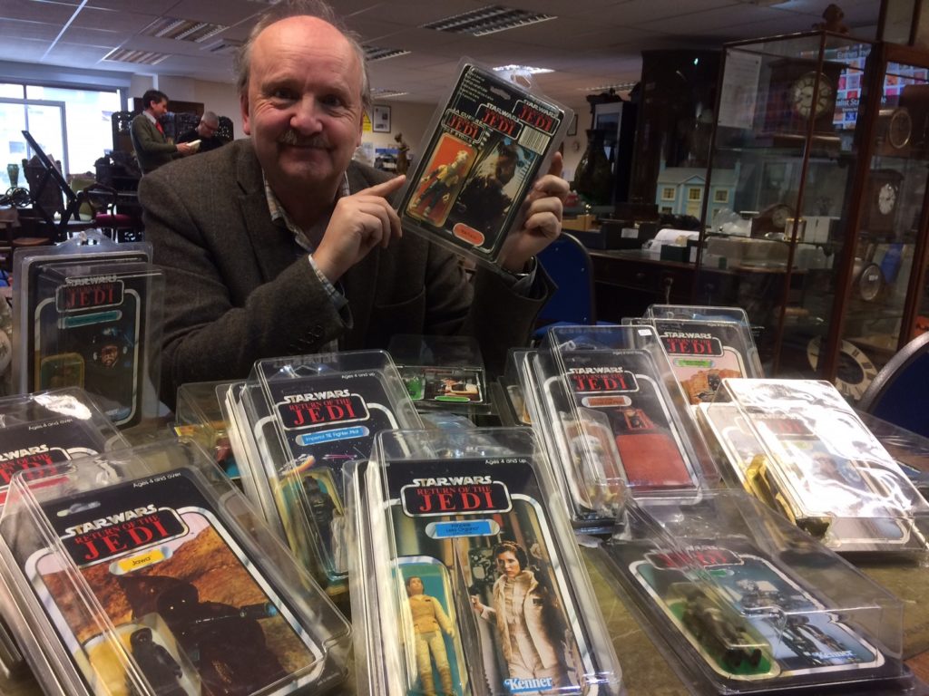 Collection of Star Wars toys set to sell in Derbyshire