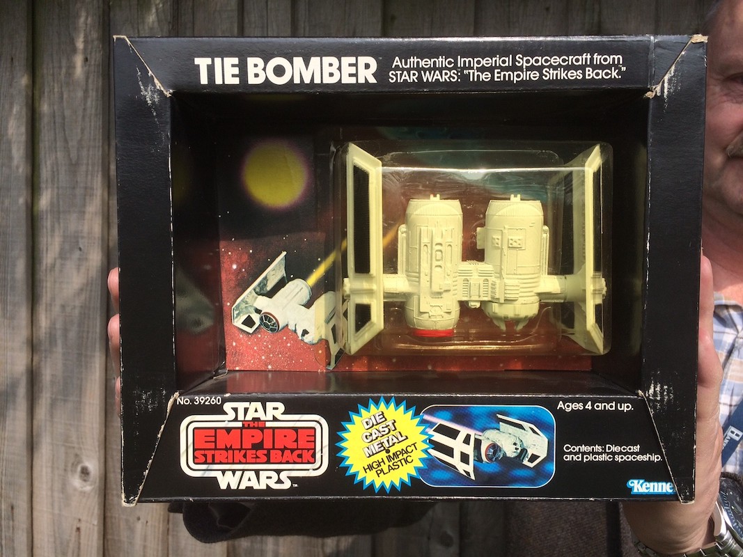 Vintage Star Wars toy Tie Bomber